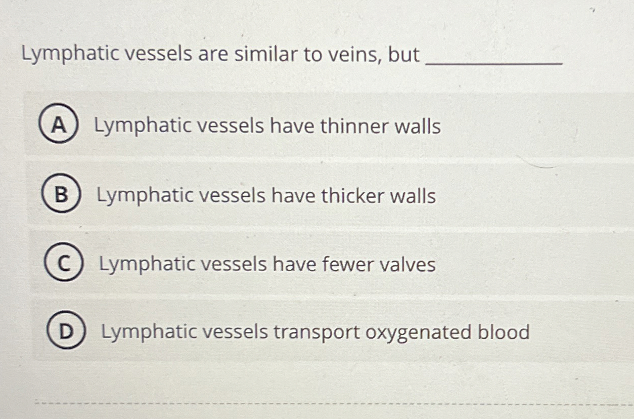 Lymphatic Vessels Vs Veins The Shocking Difference - 2e8ik2f