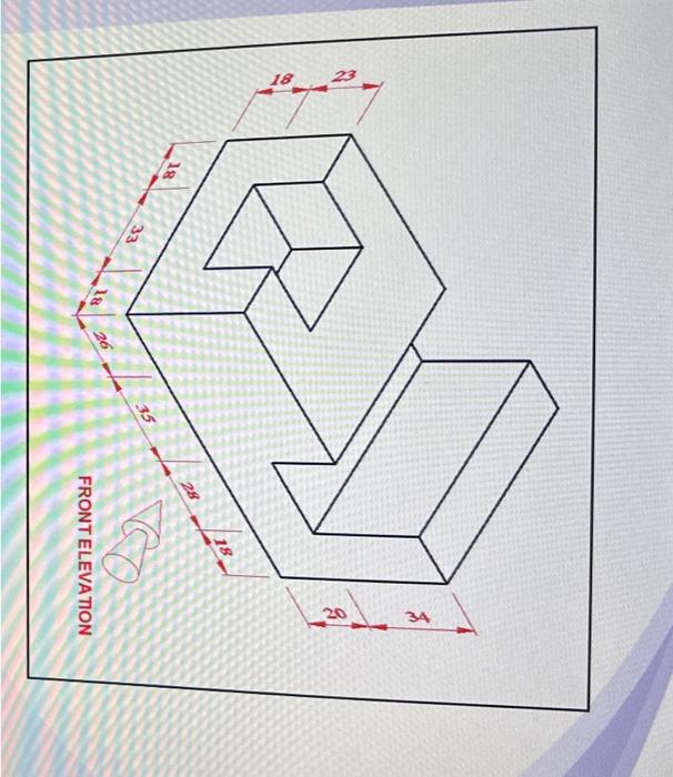 first angle orthographic projection exercises