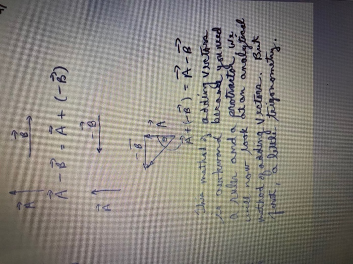 Solved Lab 3 Vectors Part 1 Addition And Subtraction Chegg Com