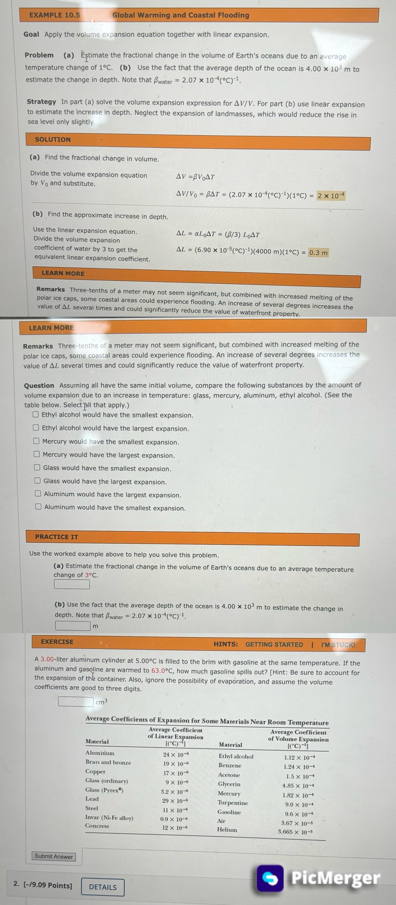 Solved Please answer all parts | Chegg.com