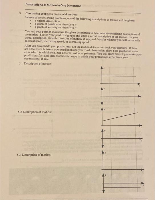 Solved Comparing Graphs - Speed -Dist X