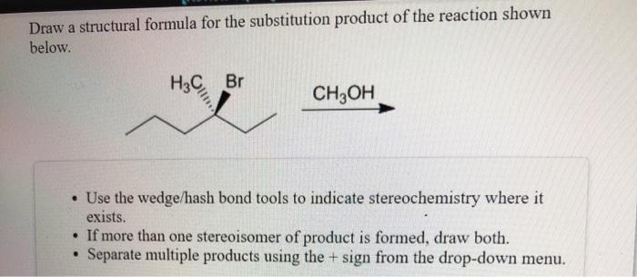 Solved The two reactants shown below are combined to bring | Chegg.com