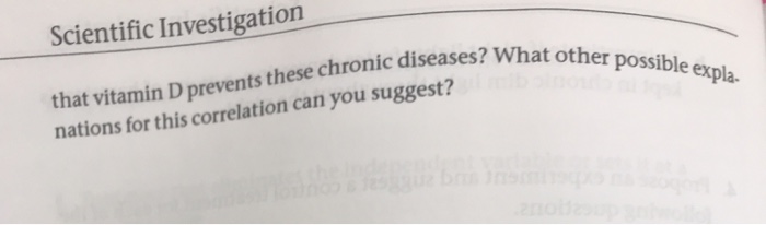 Solved 6. A study of the effects of vitamin D in the ts of | Chegg.com