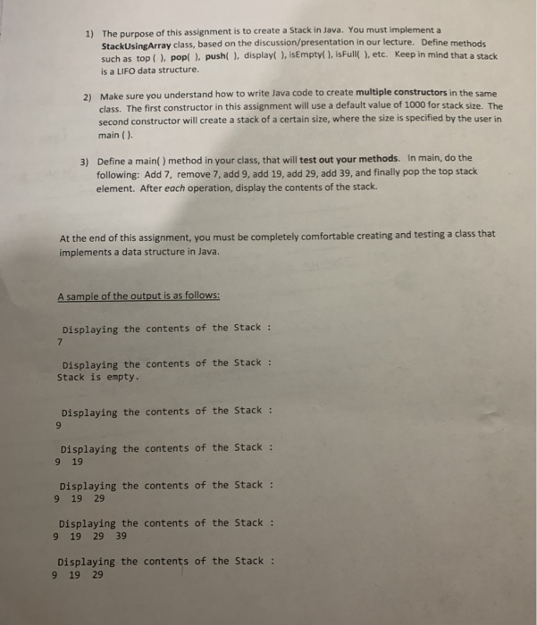 Solved 1) The purpose of this assignment is to create a | Chegg.com