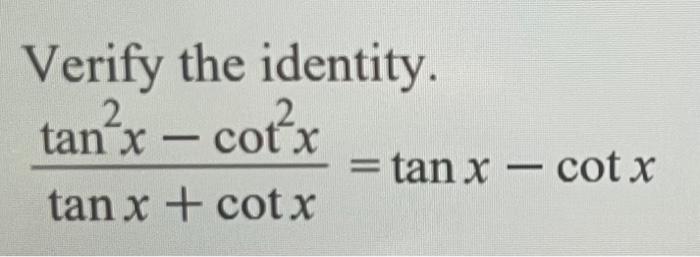 2 tan x cot x