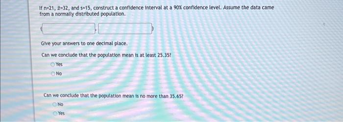 Solved For a confidence level of 98% with a sample size of | Chegg.com