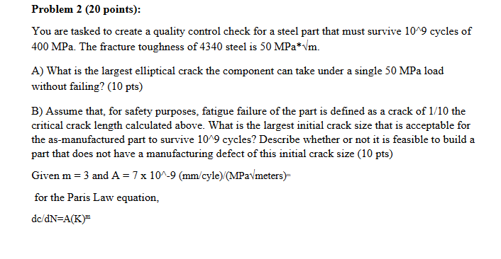 Solved Problem 2 (20 ﻿points):You are tasked to ﻿create a | Chegg.com