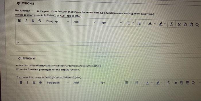 Solved QUESTIONS The function is the part of the function | Chegg.com