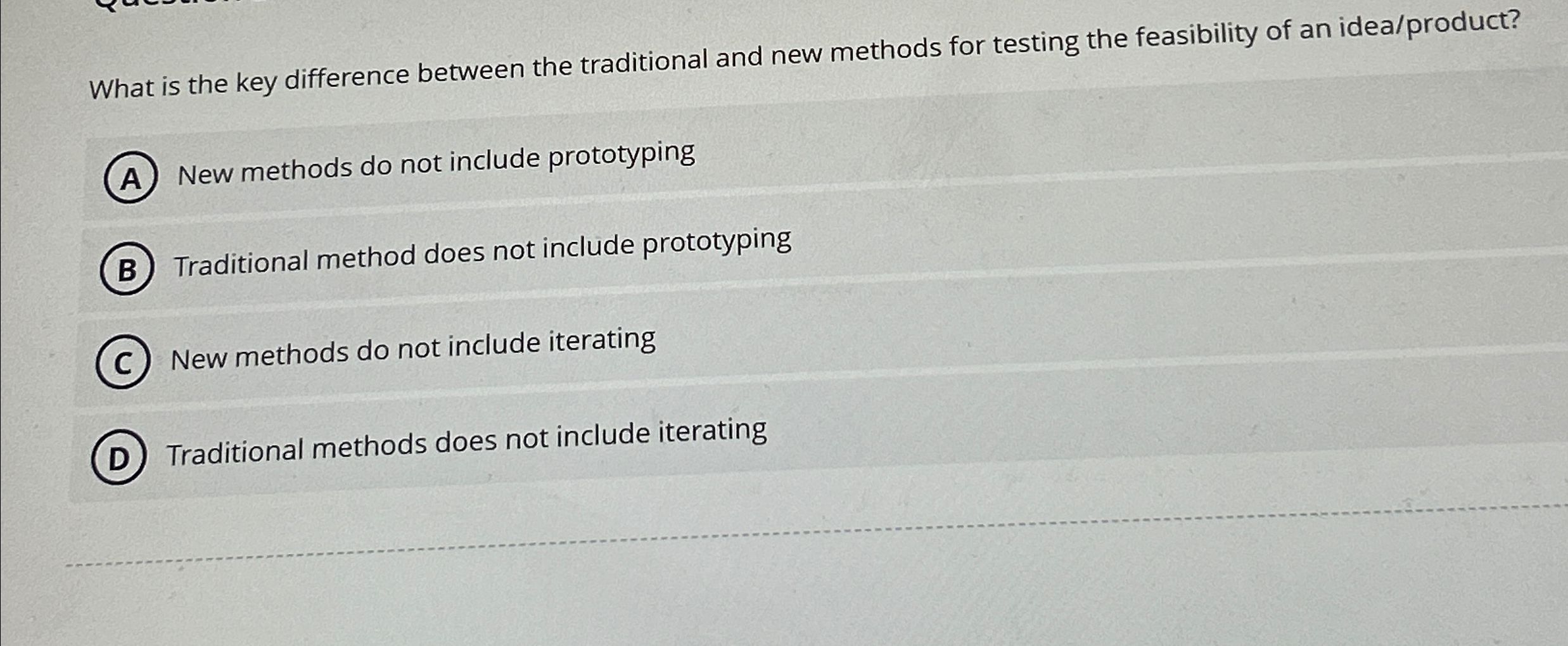 Solved What is the key difference between the traditional | Chegg.com