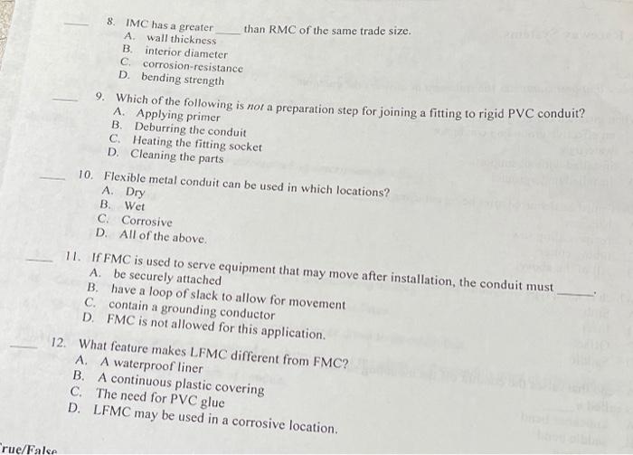 Solved 8 than RMC of the same trade size. IMC has a greater | Chegg.com