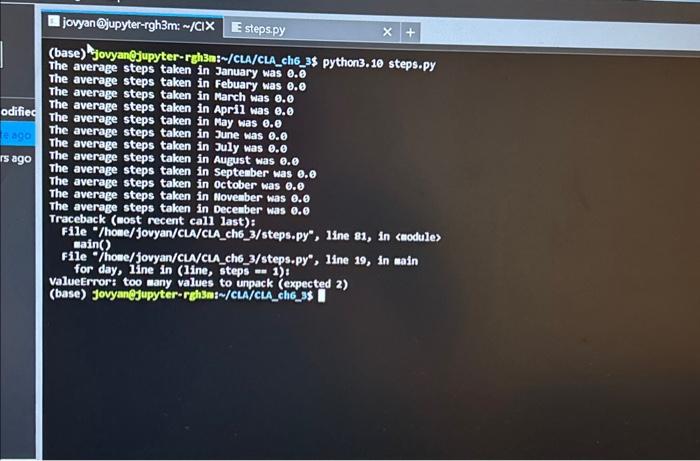 Solved This is my code and i am trying to write the | Chegg.com