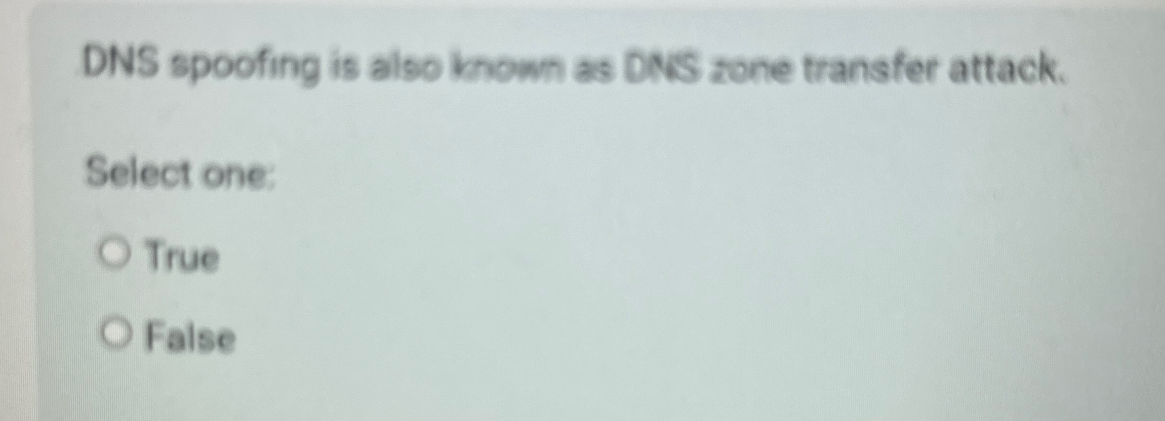 Solved DNS spoofing is also known as DNS zone transfer Chegg com