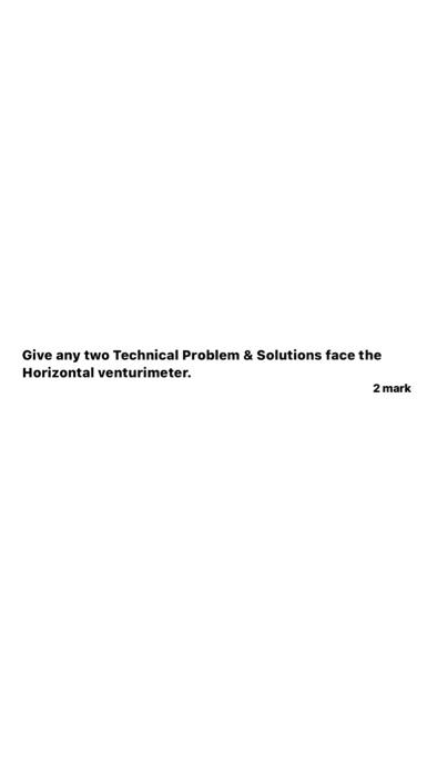 Solved Give any two Technical Problem & Solutions face the | Chegg.com