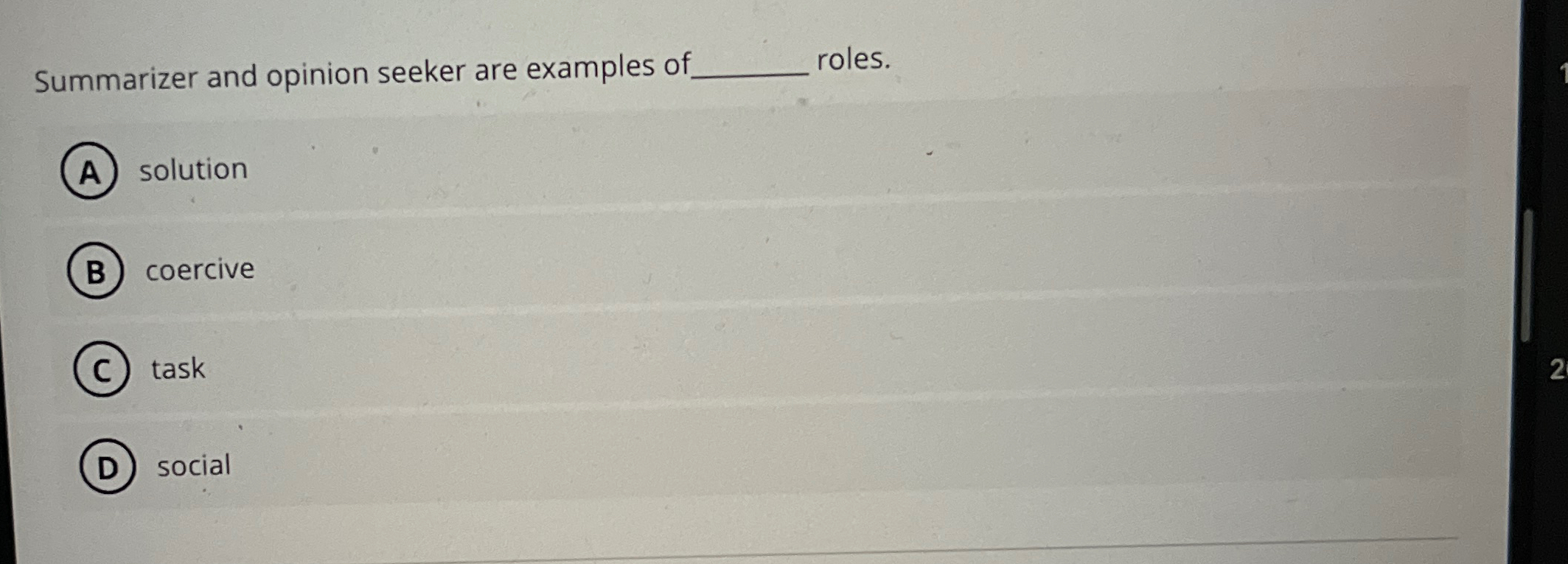 Solved Summarizer and opinion seeker are examples | Chegg.com