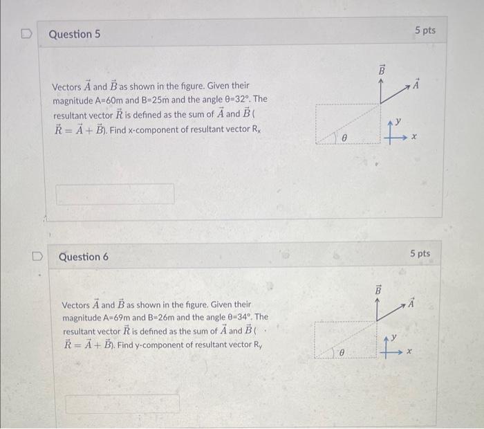 Solved Vector A is shown in the figure. Given its magnitude | Chegg.com