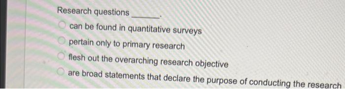 quantitative research questions about public order and safety brainly