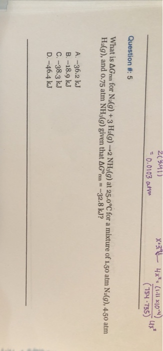 Solved 2 391 0 0103 Cm X 34 4x 1 1x10 4 754 735 Chegg Com