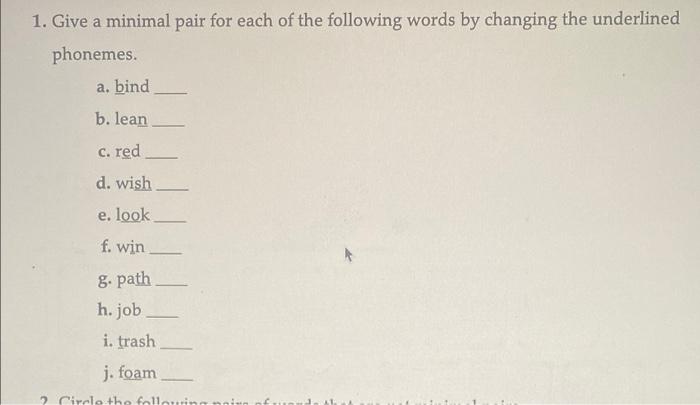 assignment phonetic transcription