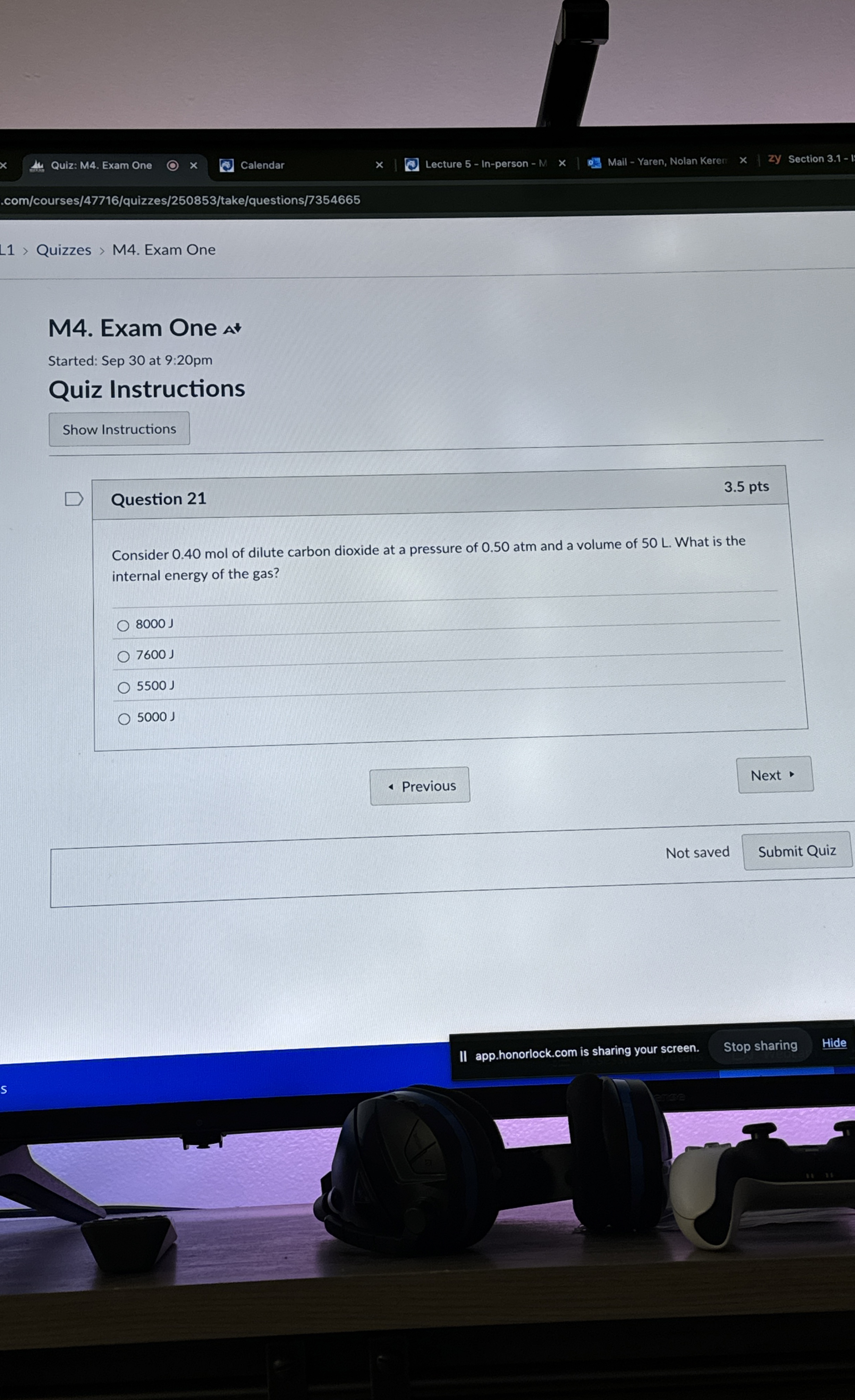 Solved Question 21Consider 0.40 ﻿mol of dilute carbon