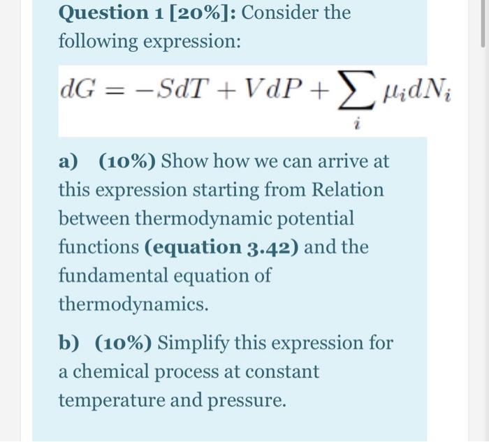 Solved Question 1 (20%]: Consider the following expression: | Chegg.com