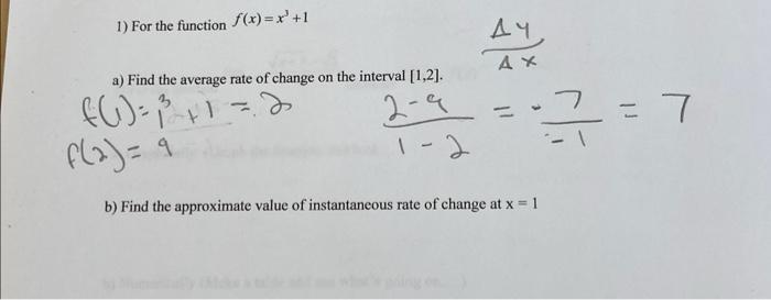Solved Hey can someone show me and explain how to solve part | Chegg.com