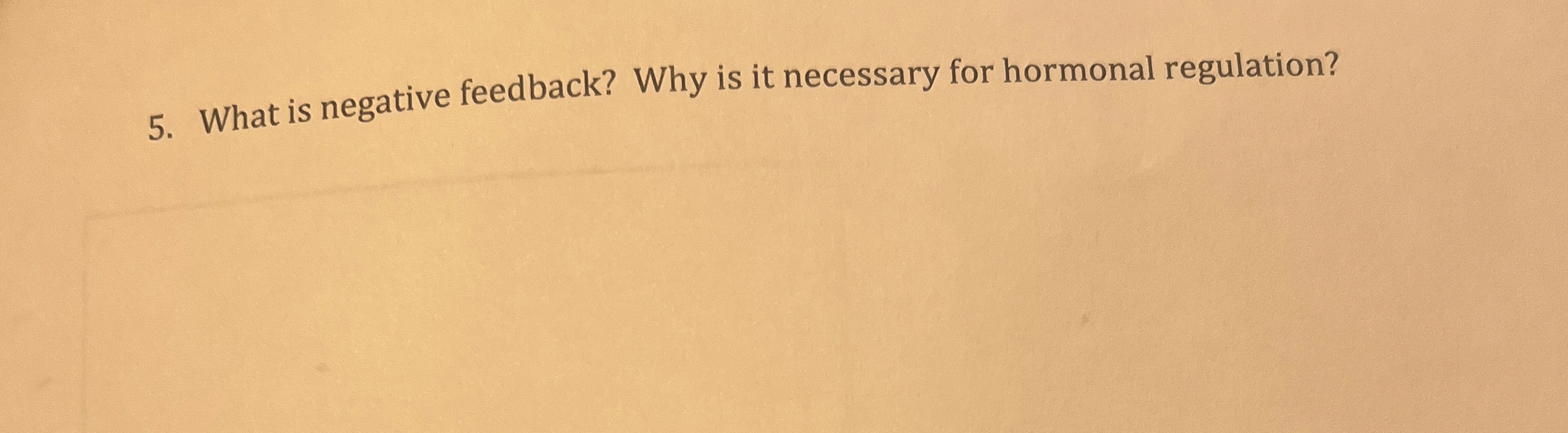 Solved What is negative feedback? Why is it necessary for | Chegg.com