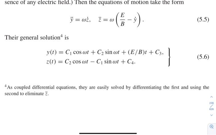 Solved Can You Explain How Did He Get Eq 5.6 From 5.5 I | Chegg.com