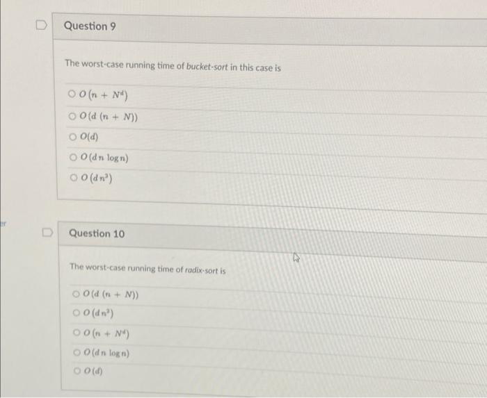 Solved Consider the problem of lexicographically ordering a | Chegg.com