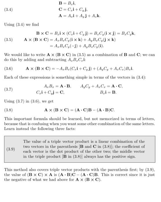 Solved (a) Simplify (A.B)?-[(A X B) X B - A By Using (3.9). | Chegg.com