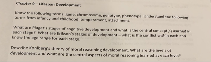 chapter 9 intellectual development of infants