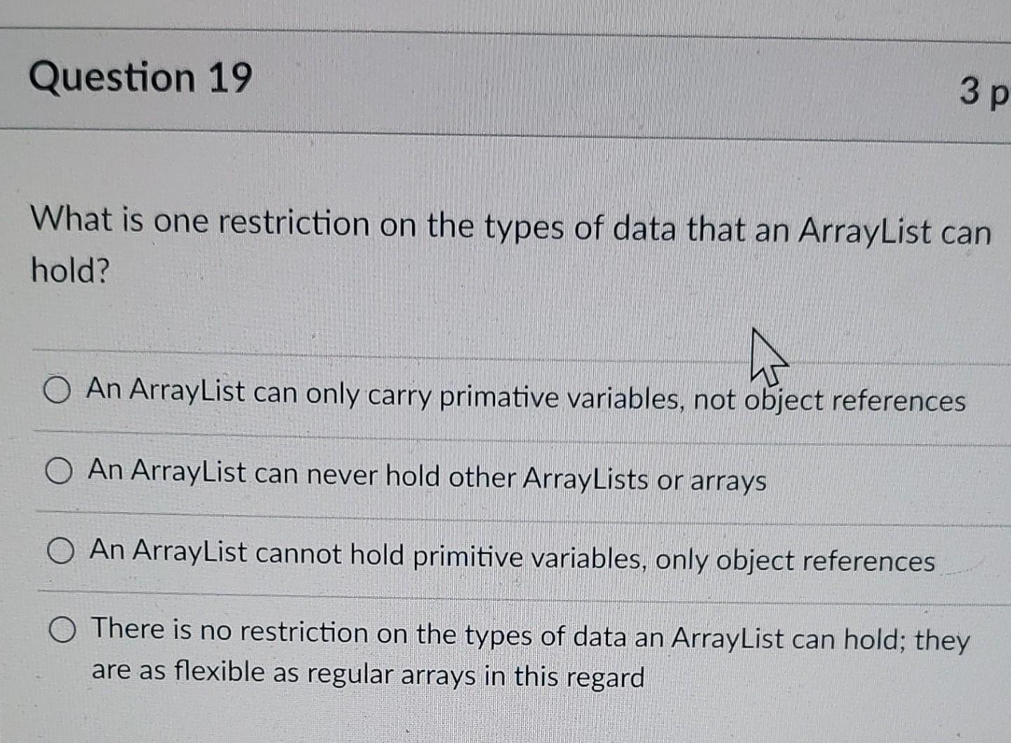 solved-question-19-what-is-one-restriction-on-the-types-chegg