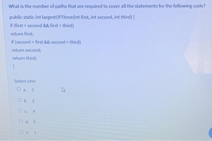 Solved What is the number of paths that are required to | Chegg.com