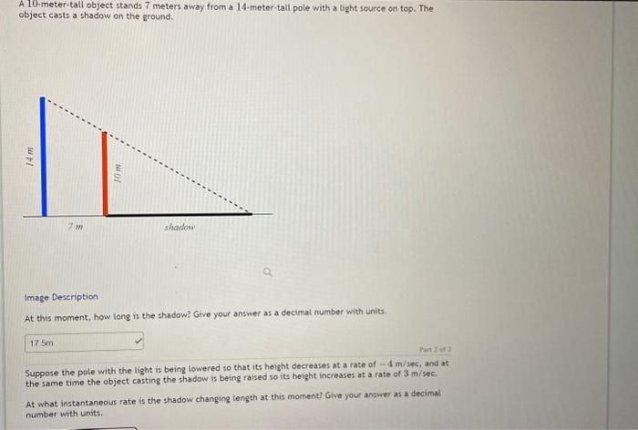 solved-a-10-meter-tall-object-stands-7-meters-away-from-a-chegg