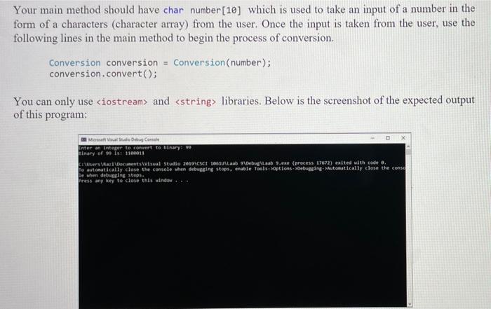 Solved . You are required to write a CH program that creates | Chegg.com