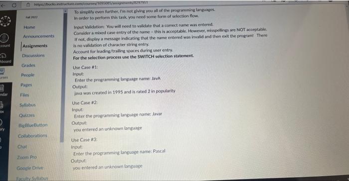[Solved]: please use java Task ( # 12 ) - Programming Lan