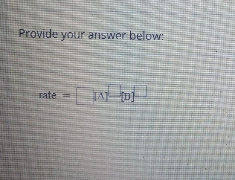 Solved A Chemical Reaction Involves The Reactants A And B, | Chegg.com