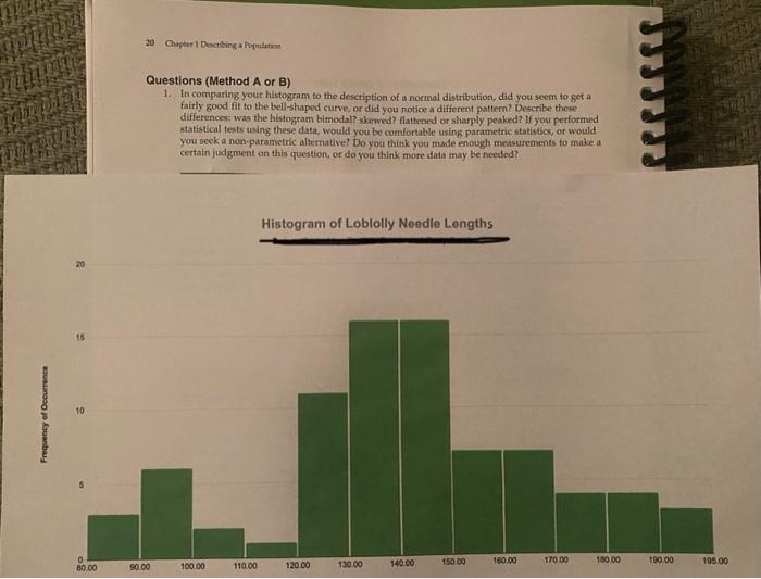 Solved 20 Chapter 1 Describing Population Questions (Method