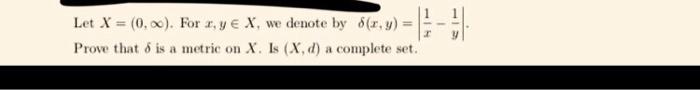 Solved 1. Show that every Cauchy sequence in metric space is | Chegg.com