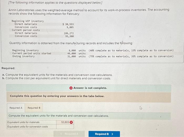 Solved [The Following Information Applies To The Questions | Chegg.com