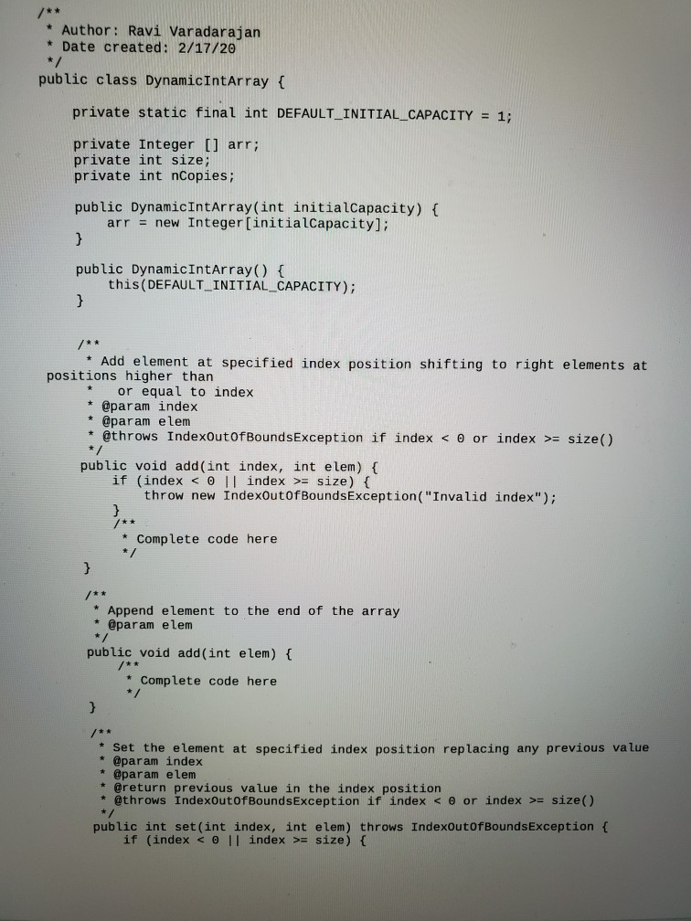 Solved In this lab assignment, you will be implementing | Chegg.com