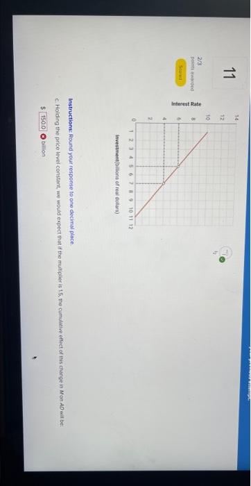 Solved 11 Use the accompanying graphs to show what happens | Chegg.com