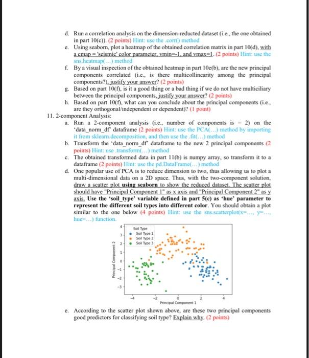 Exercise #1: Principle Component Analysis (60 | Chegg.com