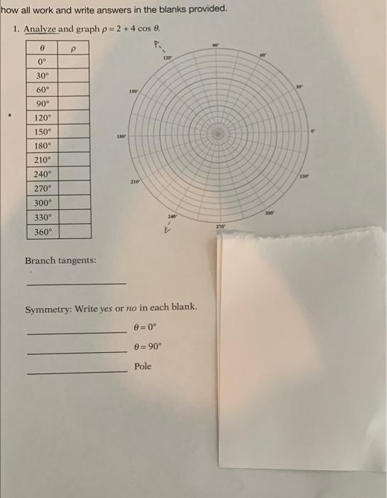 Solved how all work and write answers in the blanks | Chegg.com