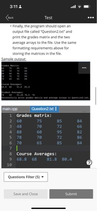 Solved Write a C++ program that asks the user to enter a | Chegg.com