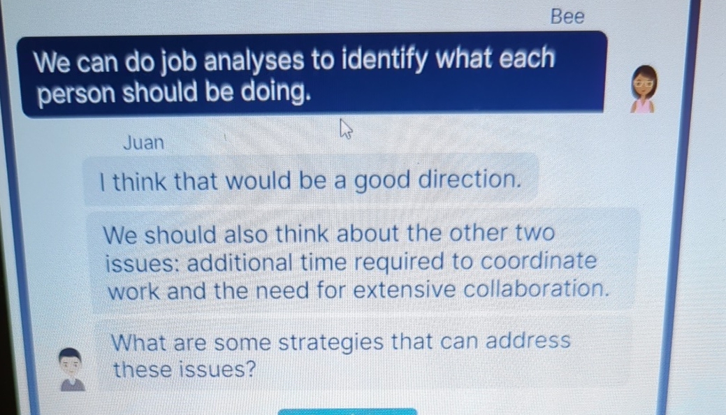 Solved We can do job analyses to identify what each person | Chegg.com