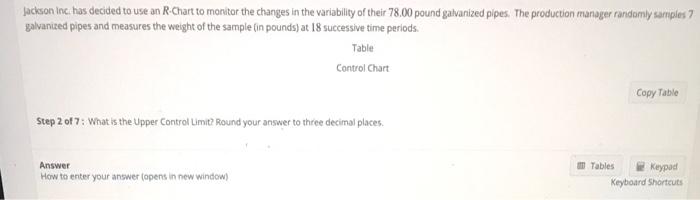 Solved How Do I Figure Out The Upper Control Limit? Lower 