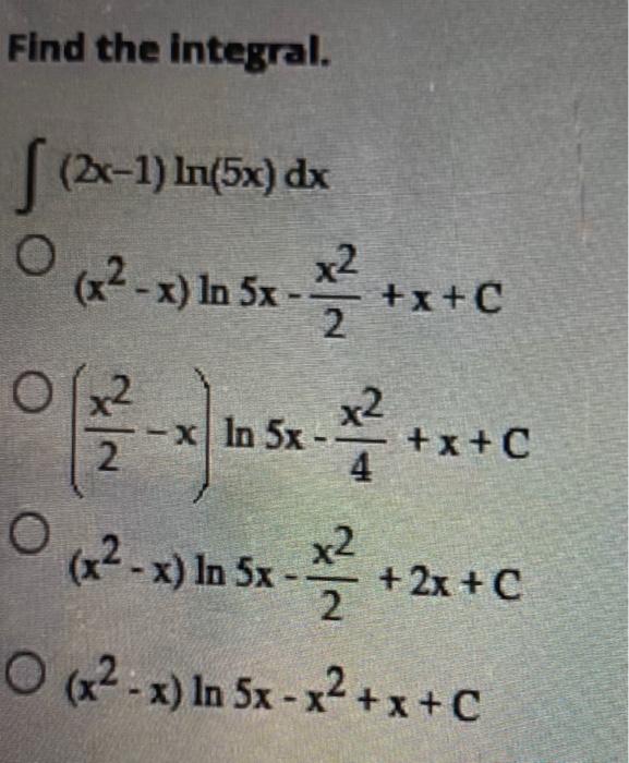 bestem integralet 3 * 1 x *( ln x )) 2