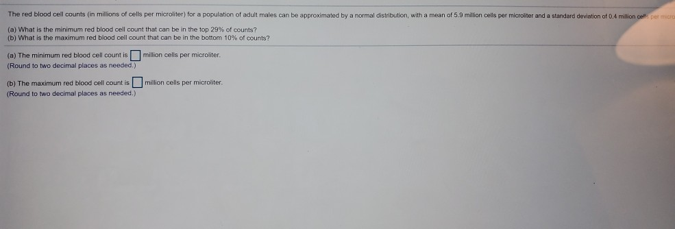 solved-the-red-blood-cell-counts-in-millions-of-cells-per-chegg