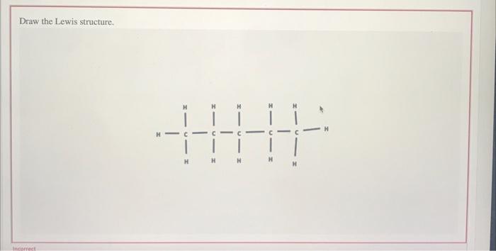 Solved Provide the molecular formula and Lewis structure, | Chegg.com