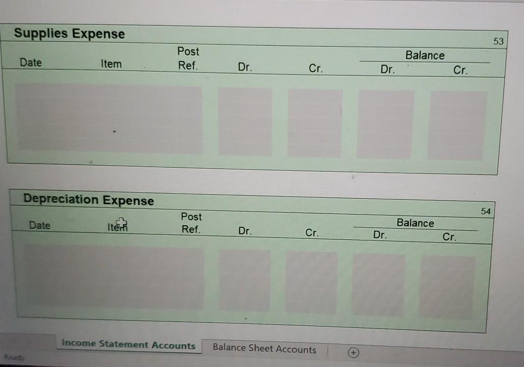 Solved Comprehensive Problem 1 Part 4 and Part 6: The | Chegg.com